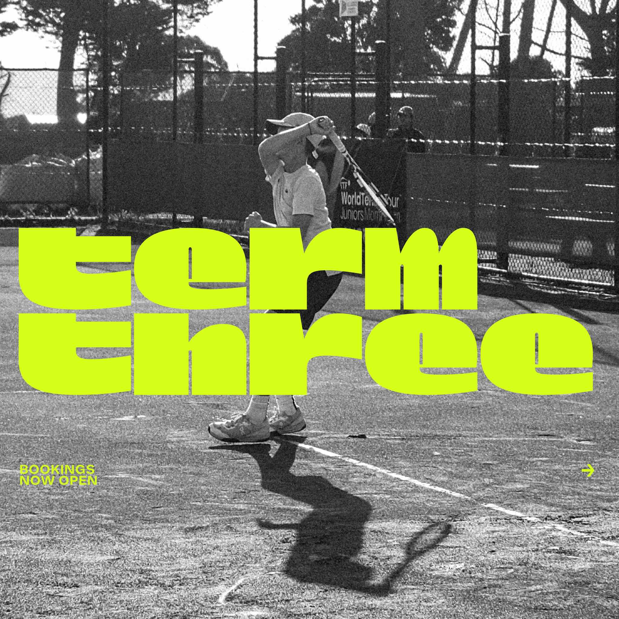 Term Three Bookings Now Open